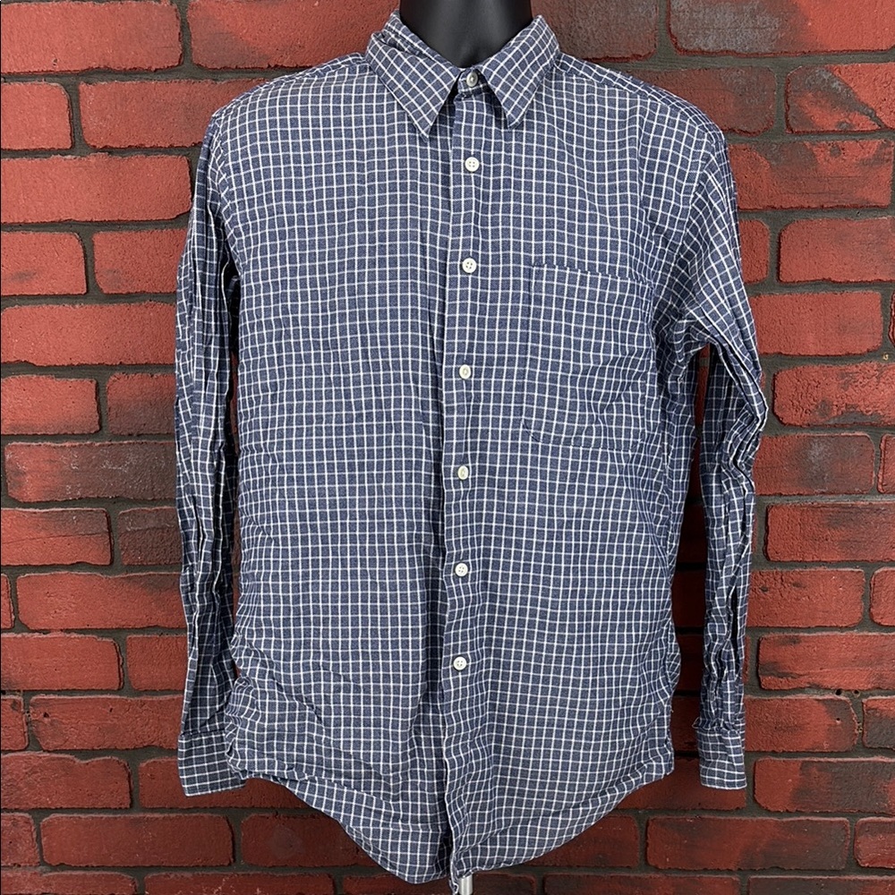 Bullock & Jones Men’s Medium Checkered Button-Down Shirt –‎ Rugged